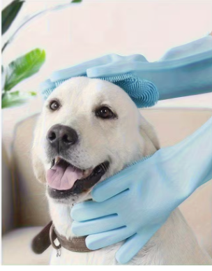 pet bath gloves